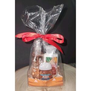 Bath and Body Works PRETTY AS A PEACH Travel Size 3 Pc Set Lotion Mist Pocketbac